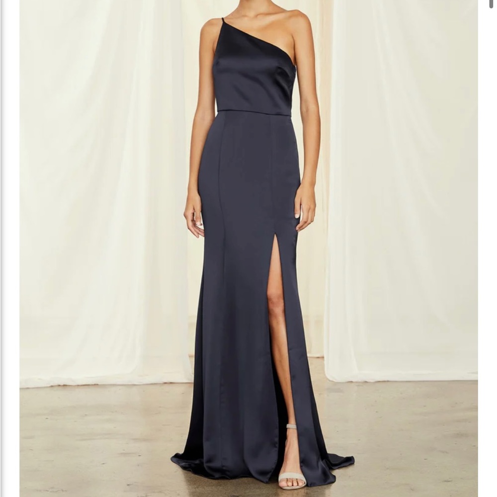 Amsale KAIA dress - size 2 in navy
